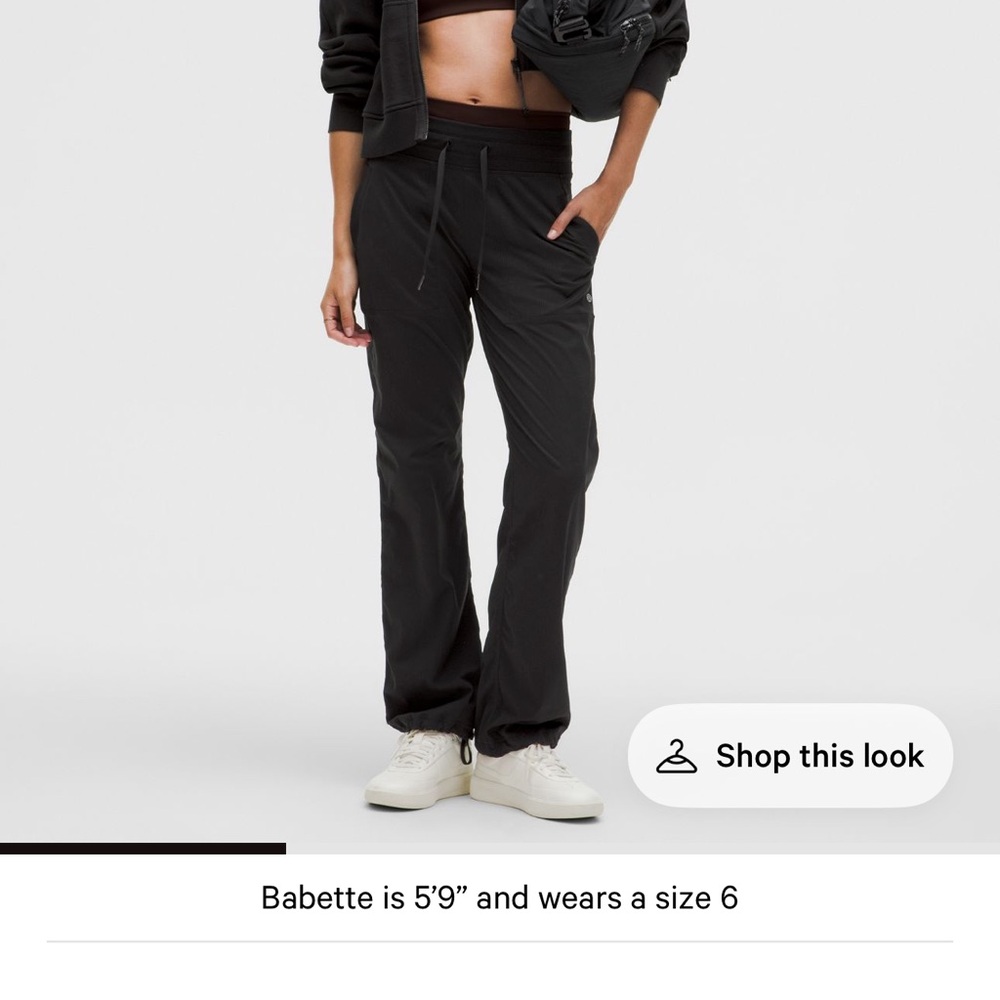Lululemon dance studio pants size 4